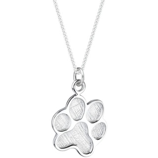 Elli Pfote Hund Katze Tierfreund 925 Sterling Silber Ketten Damen