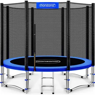 monzana Trampolin 305 cm inkl. Sicherheitsnetz Blau