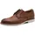 TAMARIS TAMARIS Herren Gr 42 braun Glattleder unifarben used Schuhe Festtagsschuh Abendschuh mit dezenten Ziernähten für Herren