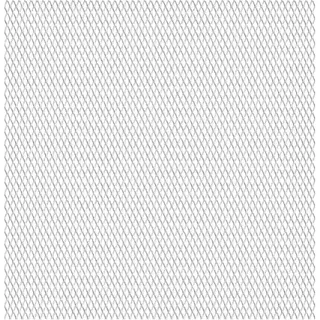 Gittermatte Streckmetall Edelstahl 100x85 cm 20x10x2 mm - Silber, Bunt