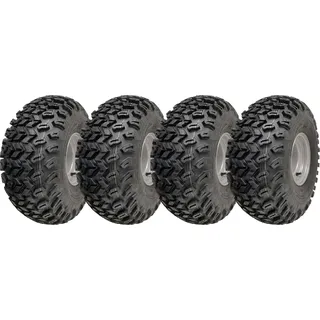 22x11.00-8 Utility-ATV-Reifen P334 Grasrad, 4-lagig, 100 mm Lochkreis, Stahlfelge (4er-Set)