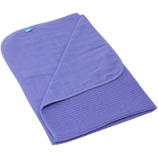 Urban Kanga Babydecke Waffelpique Musselin Kuscheldecke 100x70 cm | 2-lagig aus Waffelpique und Musselin, 100 % Baumwolle