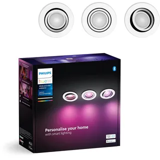 Philips Hue Centura Einbauspot 3er-Pack weiß