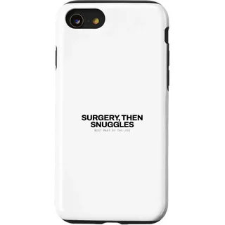 Hülle für iPhone SE (2020) / 7/8 Tierarzt - Chirurgie Then Snuggles - Animal Doctor