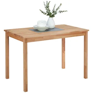 Carryhome Esstisch , Buchefarben , Holz , Buche , massiv , rechteckig , eckig , 70x75x110 cm , in verschiedenen Größen erhältlich , Holzmöbel, Holztische, Esstische Holz, Massivholztische