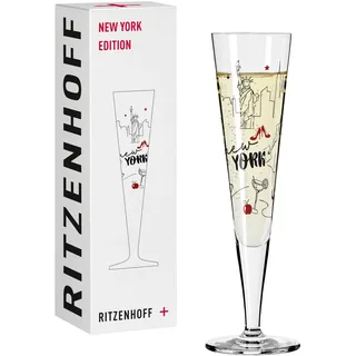 Ritzenhoff & Breker Champagnerglas New York Edition Sektglas 0,2 l