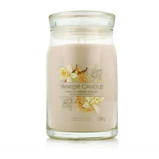 Yankee Candle Vanilla Crème Brûlée große Kerze 567 g beige