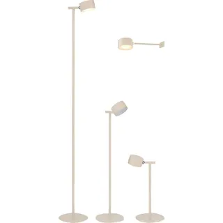 NORTHPOINT 3-in-1 LED Akku Leselampe 120 cm beige