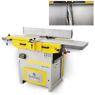 BAMATO Abricht- und Dickenhobelmaschine mit Spiralmesserwelle BHM-400PRO (400V)