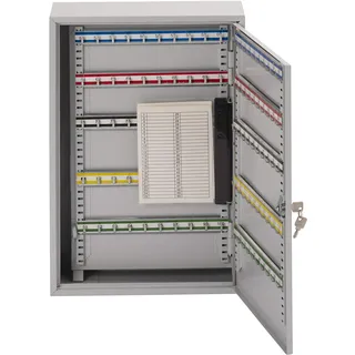 Burg-Wächter KC100H Robuste Schlüsselschränke mit Doppeltür, grau, 100 Key Hooks