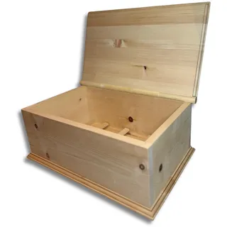Generisch ZirbenShop Zirbenbrotdose | Brotbehälter aus Zirbe | Brotaufbewahrungsbox aus Holz | Brotkasten mit herausnehmbarer ZirbenHolz-Gitter | nachhaltig & für langanhaltende Frische (Bild)