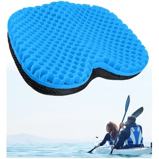 MMOBIEL Rutschfestes Kajak-Sitzkissen Wasserdichtes Kajak Gel Sitzkissen - Tragbares Sitzkissen für Kajak, Boot, Kanu, Rudern etc. - Druckentlastung & Komfort - Kajak Zubehör