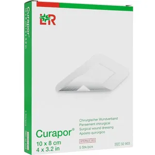 Lohmann & Rauscher Curapor Wundverband steril 10 x 8 cm 5 St.