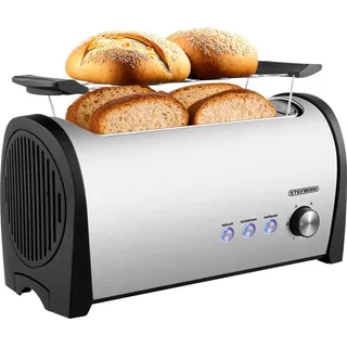 Steinborg Toaster Schwarz