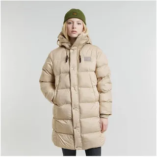 G-Star Parka »Whistler Parka Puffer wmn«, mit Kapuze, beige