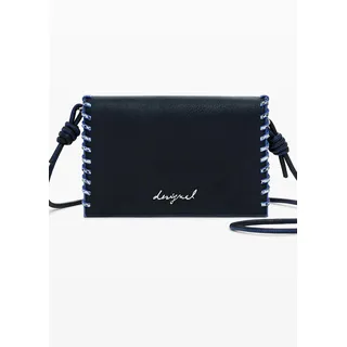 Desigual Damen Schwarze Brieftasche - Schwarz
