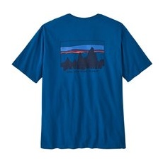Patagonia Herren 73 Skyline Organic T-Shirt - blau - XL