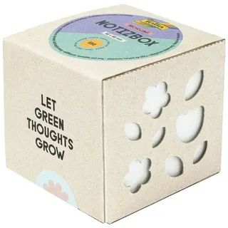 Folia Zettelbox grün inkl. 650 Notizzettel weißgrau, 1 St.