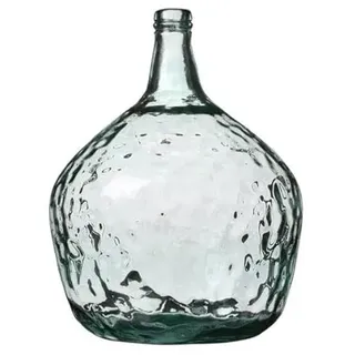 NATURAL LIVING VASE Dame Jeanne 2L AUS RECYCELTEM Glas DURCHM. 15,5CM X H25CM, Diam