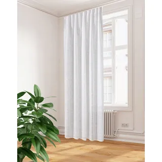 HOME WOHNIDEEN »ELFI« Multifunktionsband 1, Stk. tlg. Effektstrukturgardine,Kombiband/Raumhoch,