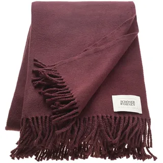 Schöner Wohnen Basics 140 x 200 cm violett 