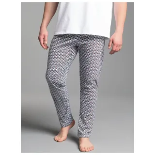 TRIGEMA Schlafanzug »TRIGEMA Schlafanzughose mit Allover-Pinguin-Print« 1 tlg.