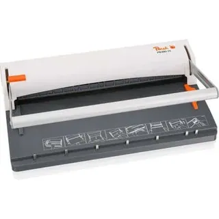 Peach PB300-15 Bindemaschine Draht-Bindegerät 60 Blätter Schwarz, Weiß
