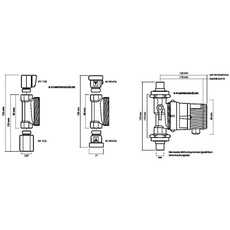 Bild von Brauchwasserpumpe BWO 155 R SL BLUEONE AUTOlearn ohne Verschraubung