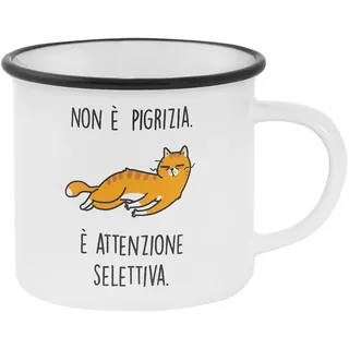 OPS Tasse Katze, personalisierte Tasse mit Druck und Satz, originelle Geschenkidee für Weihnachten, Geburtstag oder andere Anlässe, inklusive Geschenkverpackung, Fassungsvermögen 325 ml, 12,5 x 8,2 x