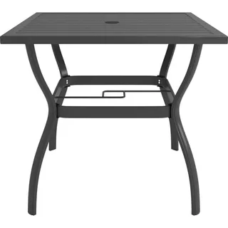 vidaXL Gartentisch 81,5 x 81,5 x 72 cm Anthrazit