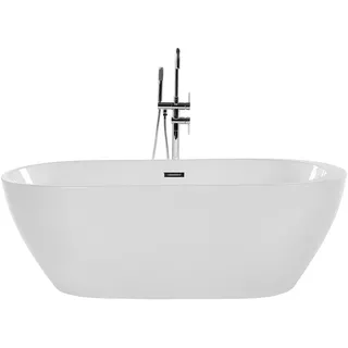 Beliani freistehende Badewanne 75 x 150 cm (Nevis)