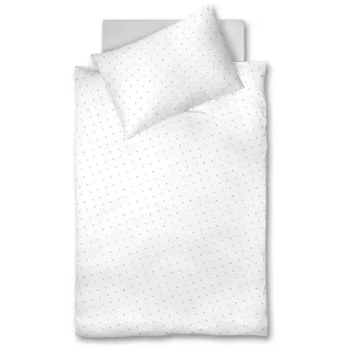 Fleuresse Bettwäsche , Gelb, Orange, Weiß, Hellgrün, Hellrosa , Textil , Blume , 140x220 cm , Heimtextilien, Bettwäsche & Leintücher, Bettwäsche, Makosatin-Bettwäsche