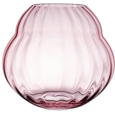 Bild Rose Garden Home Vase/Windlicht Im Pink Look, 17 Cm, Kristallglas, Rosa, Füllmenge 2750 Ml
