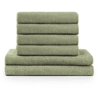 Blumtal Badetuchset 4-tlg. grün