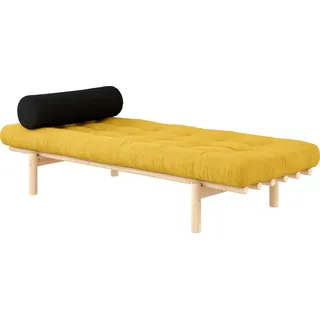 Karup Design Daybed »Next« aus massiven Kiefernholz, inkl. Futonmatratze und Kissen, beige