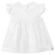 United Colors of Benetton Baby-Mädchen 4sgzav00j Kleid, Weiß, 56 cm