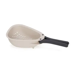 Joseph Joseph Droplet Mini-Sieb mit Klappbare Griffe grau
