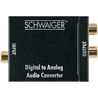 Schwaiger AV Konverter ADW200513 [Koaxial, Toslink - Cinch]