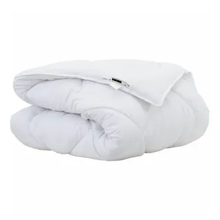 vidaXL Decken & Bettdecken Weiß 135 x 220 cm Mikrofaser