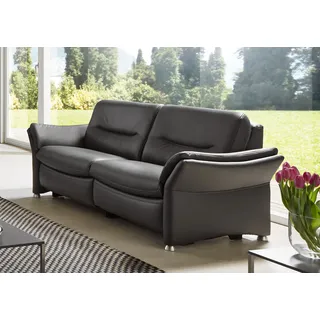 Hukla »HU-SF15058 Ledersofa, Breite 194 cm« aus Leder, optional Kopfstütze u. WallAway-Funktion,
