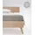 Spannbettlaken Mako-Satin 90 x 200 - 140 x 200 - 180 x 200 cm grau