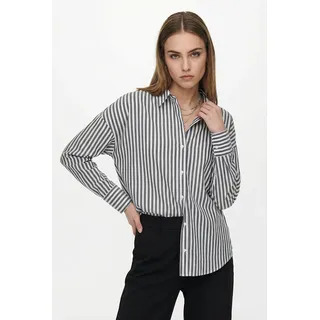 Only Hemdbluse Schwarz M