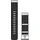 QuickFit 22 Uhrenarmband Jacquard Webart Nylonband Schwarz