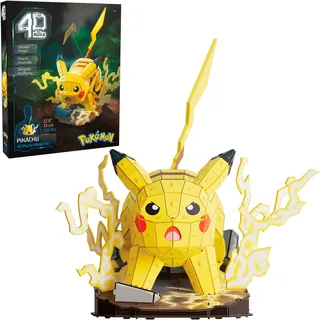 Spin Master 4D Build - Pokémon Pikachu bunt,
