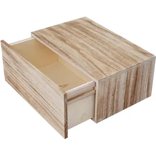 MCW Wandregal 46 x 21 x 30 cm Naturbraun