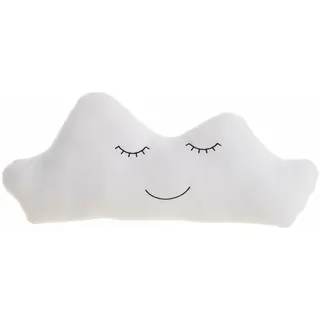 Kissen Wolken 50 x 24 cm Weiß - Weiß