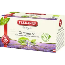 Bio Kräutergarten Gartensalbei Tee 20 Beutel von Teekanne