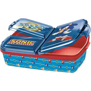 Euromic SONIC multi compartment sandwich box 18 x 13 cm NEW