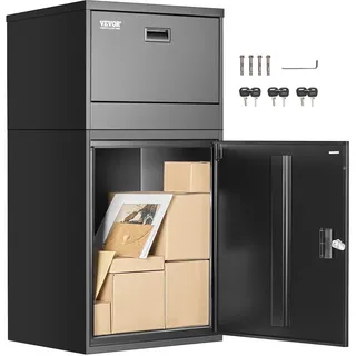 Vevor Paketbriefkasten VEVOR Schwarz