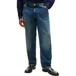 Tommy Hilfiger Big & Tall Tommy Hilfiger Herren Jeans Hose Madison Kells Relaxed Fit, Blau (Kells Blue), 34W/50L